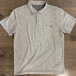 Vuori Gray Ace Polo Shirt